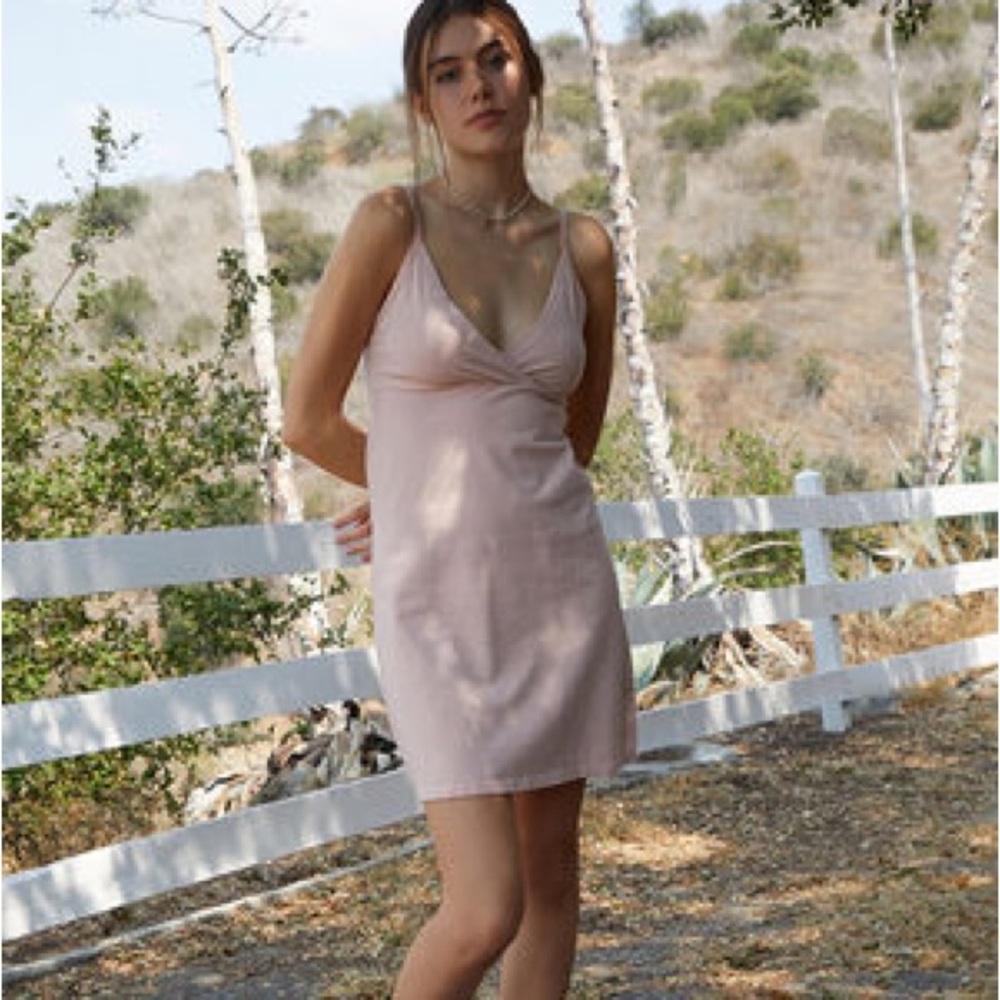 NWT pacsun pink amara dress